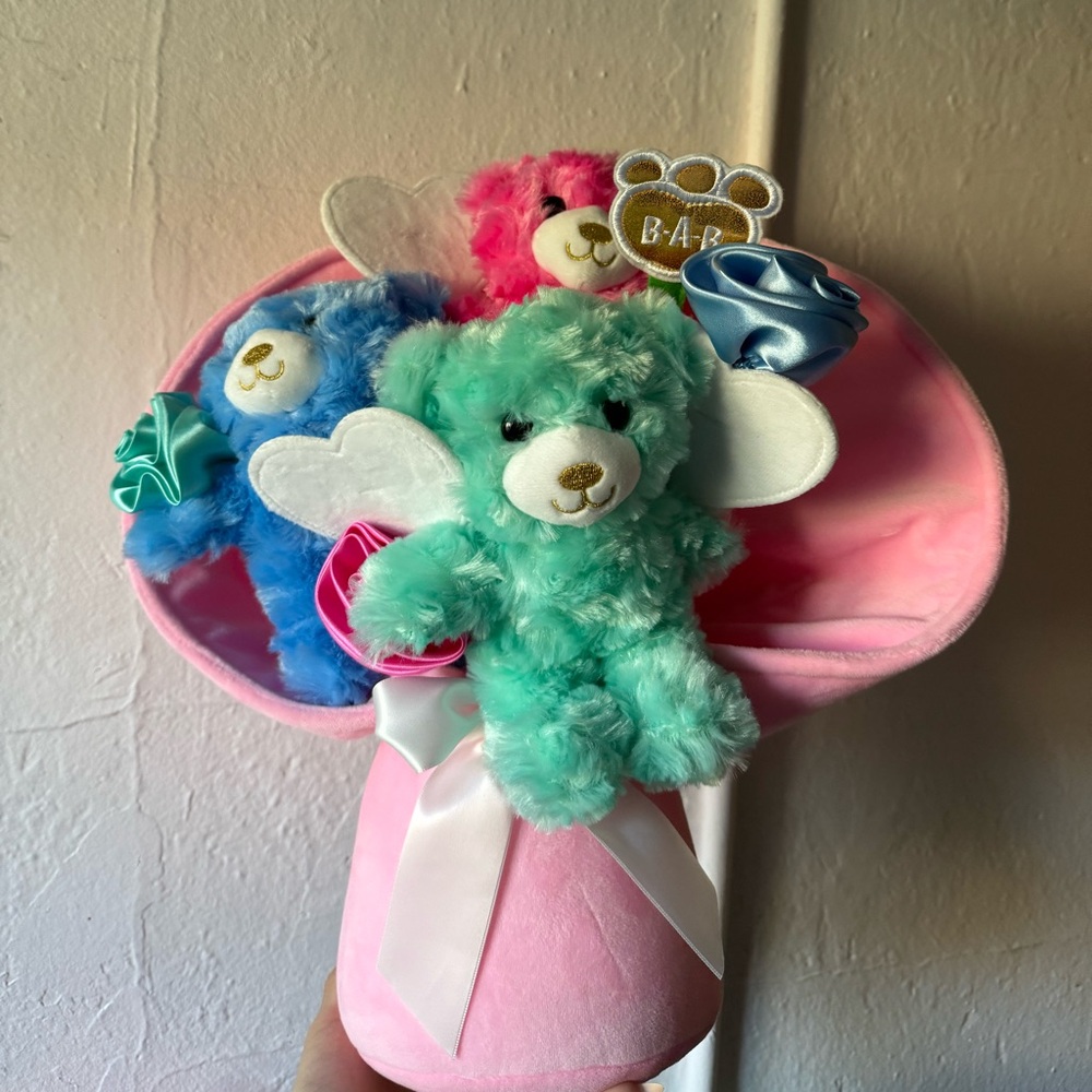 Build-A-Bear Teddy Bear Bouquet